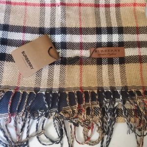 Burberry Nova Check Reversible Scarf